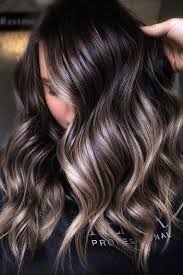 If you have wavy hair naturally or you like to style it like that, you the hairstyle with beautiful golden honey highlights can lighten up with a warm base extra rich hue look. 30 Beautiful Ideas For Balayage On Black Hair Momooze Com