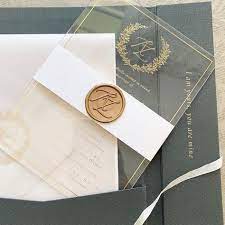 Pin On Acrylic Wedding Invitations