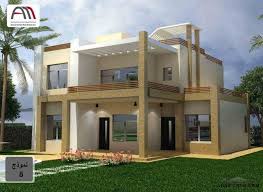 نموذج الفيلا 8 خرائط ومساحات شركة الاصول المتحدة العقارية House Styles House Design Design