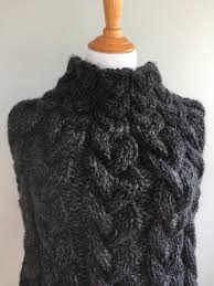 Ponchos are on the trend so be prepared to get a lot of compliments when you make and wear an excellent poncho using some of the free poncho patterns we are going to show you. All Cables Knit Poncho Pattern Ashley Lillis