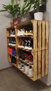 Meubles En Palette 72 Idees De Genie Pour Utiliser Les Palettes Meuble Chaussures Palette Rangement Maison Diy Maison