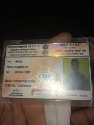 How to make fake id card. Cisf On Twitter Photocopies Of Id Card Of Cisf Constable Shrikant Are Being Misused By Some Fraudulent Persons Shrikant Has Already Lodged A Complaint In This Regard With Mumbai Police Be Aware