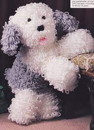 Crochet Pattern English Sheepdog Stuffed Animal Dog Instructions Ebay Crochet Cat Crochet Dog Crochet Patterns