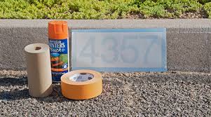 Curb painting example 6