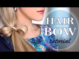 In this tutorial, i'll show you a quick way to arrange your hair in a fantastic style, without the blow dryer. Hair Bow Ponytail Hairstyle Long Hair Tutorial Youtube
