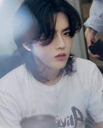 Pin By Kamelea Army On Kris Wu Boys Long Hairstyles Androgynous Hair Mullet Hairstyle