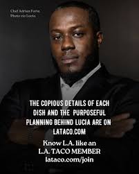 Jerked steak, anyone? Kingston-born chef Adrian Forte, a semi-finalist