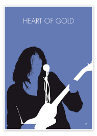 Neil Young - Heart Of Gold print by Chungkong | Posterlounge