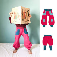 56 schnittmuster zum ausdrucken : Milchmonster Hose 01 Pumphose Schnittmuster