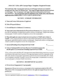 A concept paper is an academic written discourse that explains a concept, often about something that the writer is thoroughly familiar with and passionate about. Guidelines For Preparation Of A Concept Note 1