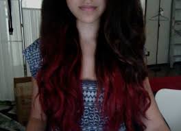 I have natural red hair and want to dip dye or ombre with clairols color crave semi permanent or orchid. 48 Images About Dip Dyed Hair On We Heart It See More About Dip Dye Hair And Girl