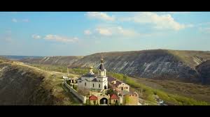 Tiny house in a landscape. Nature Scenery Orhei Moldova