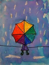 Mr O S Art Room 1st Grade Color Wheel Umbrellas Elementary Art First Grade Art Kindergarten Art
