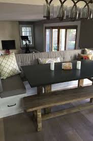 I Love The Corner And Bench Style Kitchen Table And The Cushions Look Super Soft And Comfy Bench Seating Kitchen Dining Banquette Bench Kitchen Table Bench
