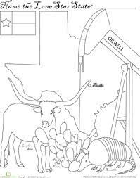 Lone Star State Worksheet Education Com Social Studies For Kids Texas History Homeschool History