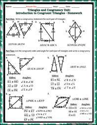 Sss , sas , asa , aas and hl. Triangles Congruency Unit 4 Introduction To Congruent Triangles Notes Hmwk