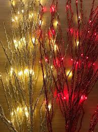 With dimensions ranging from 12 to 24 square feet, the christmas net lights at 1000bulbs.com will bring beauty to a large area and cover a lot of ground when sets are connected to one another. Bethlehem Lights Battery Operated Red Led Glitter Branch 36 Inch Timer Diy Christmas Lights Diy Christmas Light Decorations Christmas Wall Decor