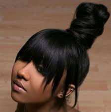 African American Black Ponytail Hairstyles With Bangs These 3 Cute Flat Twist Hairstyles Take Winning Prize For Being Some Of The Best Back To School Styles Ever African American Hairstyle Videos Aahv Weave Ponytail Hairstyles