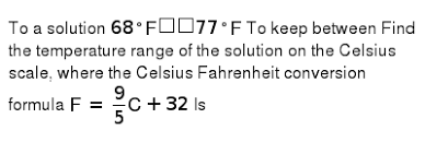 77 degree fahrenheit = 25 celsius Solve The Formula For Converting Temperature From Degrees Celsius