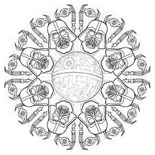Life Mandala Tattoo Star Wars Coloring Book Coloring Books Star Wars Colors