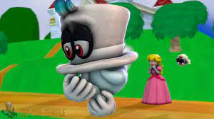 Super Mario Bros. Cappy (mario) Blonde Hair 3d - Lewd.ninja