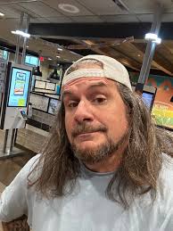 Making my way back to questionable respectability. Post Appalachian Trail  haircut. Probably won't be the last