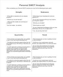 By the way have well formed goal for which you are doing your swot. 26 Personal Swot Analysis Templates Pdf Doc Free Premium Templates