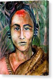 American Indian Canvas Print