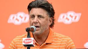 Mike Gundy addresses Ollie Gordon DUI: 'Probably done that a thousand times'