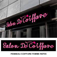 En effet, notre service interne de conception graphique vous. Panneau Coiffure Femme Ref 05 Shopenseigne Production