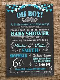 Baby Shower Boy Blue Invitation Chalk Board 1017 Baby Shower Invitations For Boys Chalkboard Baby Shower Invitation Baby Boy Shower