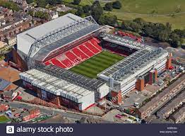 Furthermore it is not about liverpool football club or the beatles or disco music or for selling shite of any. Eine Luftaufnahme Von Anfield Stadion Heimat Des Fc Liverpool Stockfotografie Alamy