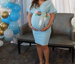 Matwrniry Dress Maternity Dresses For Baby Shower Blue Baby Shower Dress Baby Blue Maternity Dress