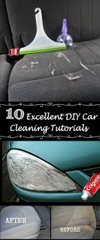 10 Excellent Diy Car Cleaning Tutorials