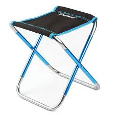 Folding Camping Chair Outdoor Chair Mini Portable Folding Stool Aluminum Alloy Oxford Cloth Fishing Chair With Storage Folding Chair Beach Chairs Folding Stool