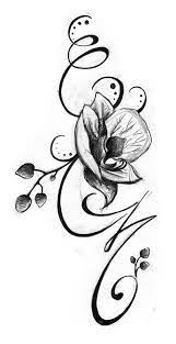 Orchidee Tattoo Templates Orchid Tattoo Tattoos