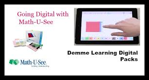 Select the display options dropdown. Going Digital With Math U See Demme Digital Packs Review Learning Mama