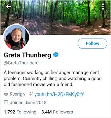 Theresa may slaps down jeremy corbyn over donald trump at pmqs. Trump Mocks Greta Thunberg For Being Time S Person Of The Year So She Changes Her Twitter Bio Bored Panda