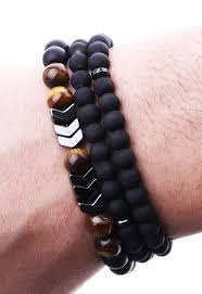 Spezielles Design Naturstein Kombinieren Herrenarmband Blk1135 Blk1135 Design Herrenarmband Kombi Bileklik Orgu Bileklik Modelleri Boncuklu Bileklikler