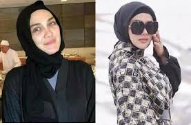 Selain karena tuntutan syariat, dengan memakai hijab, syahrini jadi lebih mudah berdandan. Gaya Hijab Luna Maya Vs Syahrini Saat Ibadah Umrah Modis Siapa Matamata Com