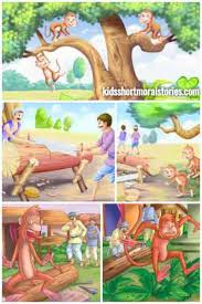 The crow, the leopard and the jackal each offered itself as food to. The Carpenter And The Monkey Story With Moral Panchatantra Short Stories For Kids