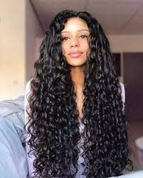 Curly Hair On Instagram Goals Would You Like To Have Hair This Long Curlyhair Curls Curlybarbie Curlyhair Penteados Cachos Curtos Cabelo