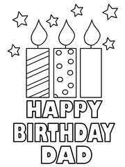 May 13, 2021 · happy birthday coloring pages for boys these next fun birthday coloring sheets are designed for kids who love space, dragons, dinosaurs, airplanes and comics! Happy Birthday Dad Free Printable Birthday Cards Birthday Card Printable Dad Birthday Card