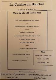 La Cuisine Du Boucher Accueil Saint Quentin La Poterie Menu Prix Avis Sur Le Restaurant Facebook