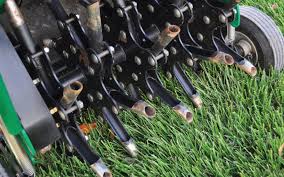 Get rental information on lawn aerator, gas from united rentals. Verticutting Or Core Aerating The Lawn Grass Pad