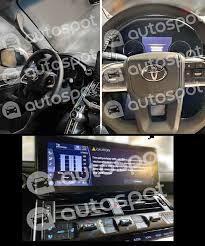 The pictures only show the exterior, revealing that the flagship suv has an upright front with a wide and rectangular front grille. The Toyota Land Cruiser 2022 Zemtv