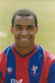 Original Club Shop Photograph Crystal Palace Mark Bright 1989/1990