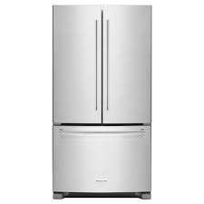 Refrigerator kitchenaid counter depth side by side refrigerator use and care manual. Kitchenaid 20 0 Cu Ft French Door Counter Depth Refrigerator At Menards