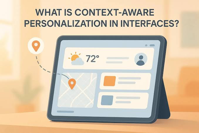Context-Aware Mobile Interfaces: Apps That Understand User Situations