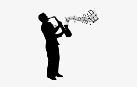 Jazz Age Man Playing Saxophone Silhouette Transparent Png 406x500 Free Download On Nicepng Silhouettes of men and women dancing to jazz, swing or another retro music genre. jazz age man playing saxophone